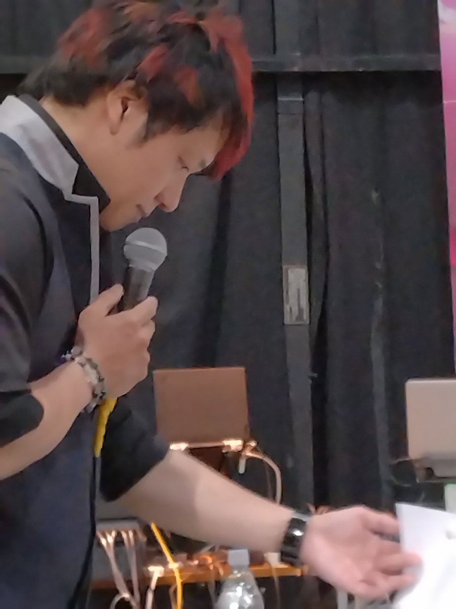 know_marcy's tweet photo. 今夜は、#Evolution15@新木場
#新土リングアナ おかえりなさい。 https://t.co/wdlQEfHi23