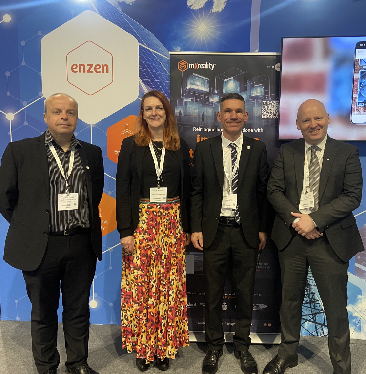enzen_uk's tweet photo. It’s the final day of Utility Week Live at the NEC! Visit us at Stand F20 with our group company mXreality to explore our solutions for accelerating the drive to net zero.

#UWL24 #UWL #utilities #cybersecurity #renewables #smartnetworks #engineering #digitaltransformation https://t.co/vyLCSnA4nj