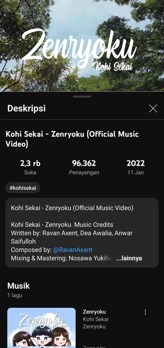 _Xskip's tweet photo. Untuk menyambut MV #KHSKTernyataKamu malam nanti jam 8 di YouTube. Boleh gak mimin minta tolong untuk up viewers Kohi Sekai - Zenryoku terlebih dahulu?🥹tinggal sedikit lagi loh kita menuju ke 100K viewers🤏🏻
https://t.co/wdPmv3IzHo https://t.co/3Q8sOTRzxV