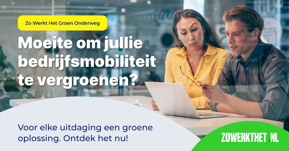 Werkgevers hebben tegenwoordig veel redenen om hun mobiliteit te verduurzamen. Dit brengt vaak dezelfde uitdagingen met zich mee. Gelukkig heeft elke uitdaging een groene oplossing die werkt. Kijk maar naar de praktijkervaringen die wij verzamelden. zowerkthet.nl/uitdagingen/ #ZWH