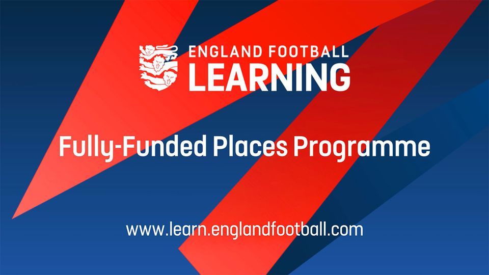 Fully Funded places for the Introduction to Coaching Football course are open! 📬 Find out more here 👇 buff.ly/3EYk3d6