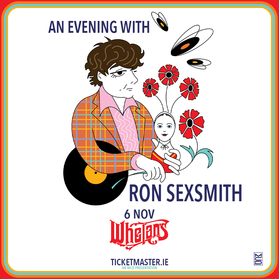 ⚡Three time Juno award-winner @RonSexsmith has announced a headline show in @whelanslive on 6 November 2024. 🎫 Tickets are on sale Friday at 10am bit.ly/4bnHo5w