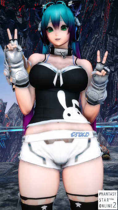 健康的なふともも #PSO2NGS 