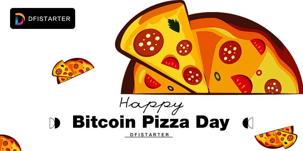 DfiStarter (@dfistarterpad) on Twitter photo It's #BitcoinPizzaDay! 🍕 The day that sparked the idea of using #Bitcoin for real-world transactions. 😎
At <a href="/DfiStarterPad/">DfiStarter</a> , we're building an accelerator to make adopting #crypto and using decentralized apps as easy as ordering a piping hot pizza. 🔥 It's #BitcoinPizzaDay! 🍕 The day that sparked the idea of using #Bitcoin for real-world transactions. 😎
At <a href="/DfiStarterPad/">DfiStarter</a> , we're building an accelerator to make adopting #crypto and using decentralized apps as easy as ordering a piping hot pizza. 🔥
