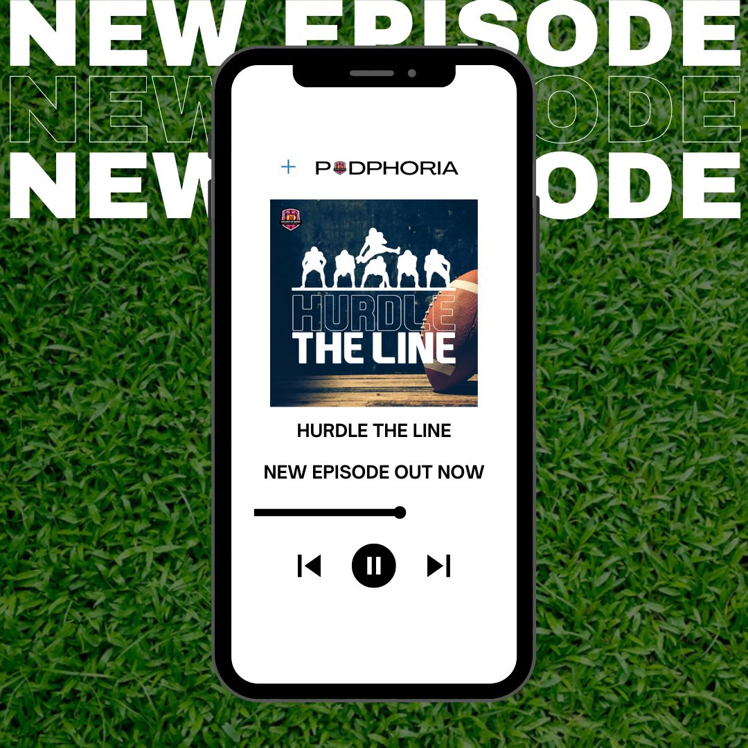 Episode 8️⃣ of @HurdletheLine is out NOW!

Sam is joined by Chapman, Oli & Tom to talk the NFL schedule release!

Check it out; linktr.ee/hurdletheline