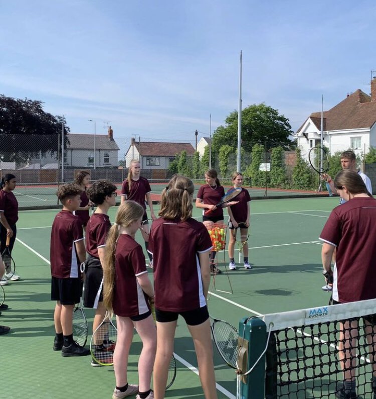 Great sunny evening of @EnrichmentPHS @PrestatynHigh NFL Flag Football & Tennis @PrestatynTC @jjstennisaces @NFLFLAG