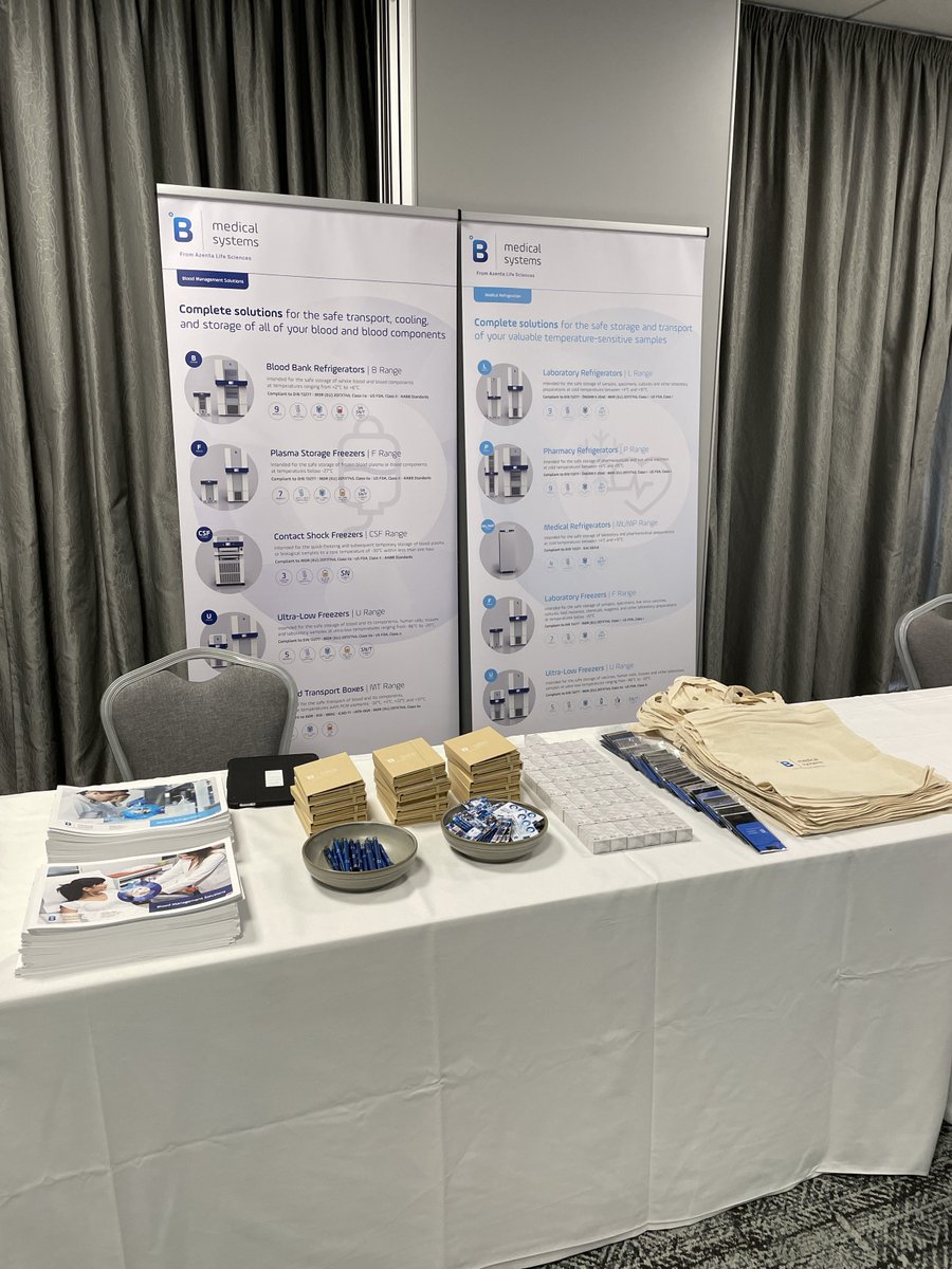 BMedicalSystems's tweet image. Join us today at #SciLabShow2024!

Are you in Nottingham, UK, for the conference? Then meet us at booth C2 to discover our innovative medical cold chain solutions! 

Meet our team and find out how we can support your research!

Learn more: ow.ly/99oh50RQA1E

@SciLabShow