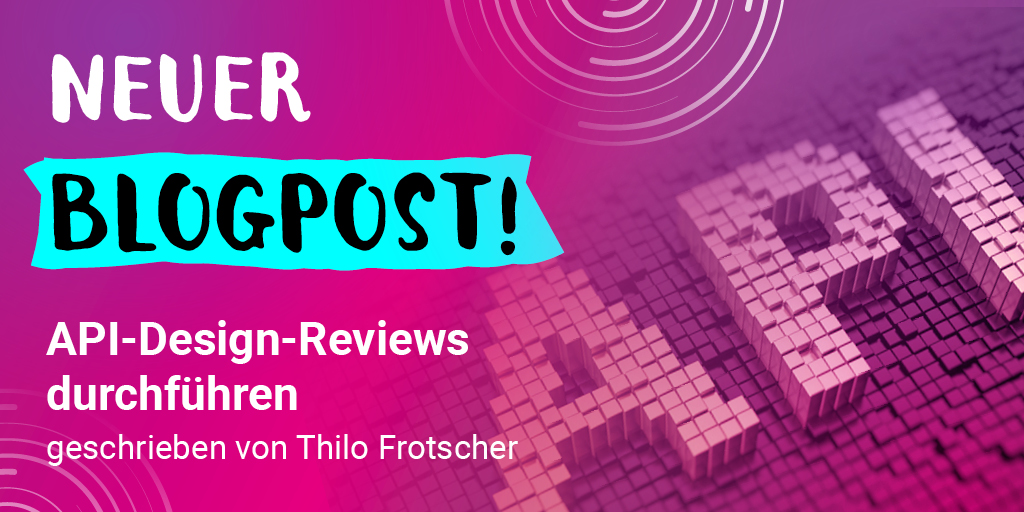 APIs müssen über einen längeren Zeitraum betrieben, gewartet und oftmals auch weiterentwickelt werden.
Umso wichtiger, dass das API Design stimmt! 👆

Im neuen Blogpost führt <a href="/thfro/">Thilo Frotscher</a> eine Review dazu durch. 
mad-summit.de/blog/