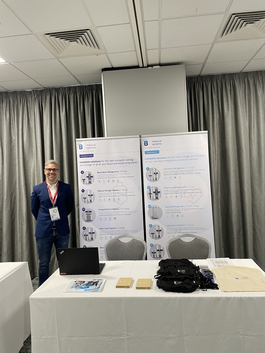 BMedicalSystems's tweet image. Join us today at #SciLabShow2024!

Are you in Nottingham, UK, for the conference? Then meet us at booth C2 to discover our innovative medical cold chain solutions! 

Meet our team and find out how we can support your research!

Learn more: ow.ly/99oh50RQA1E

@SciLabShow