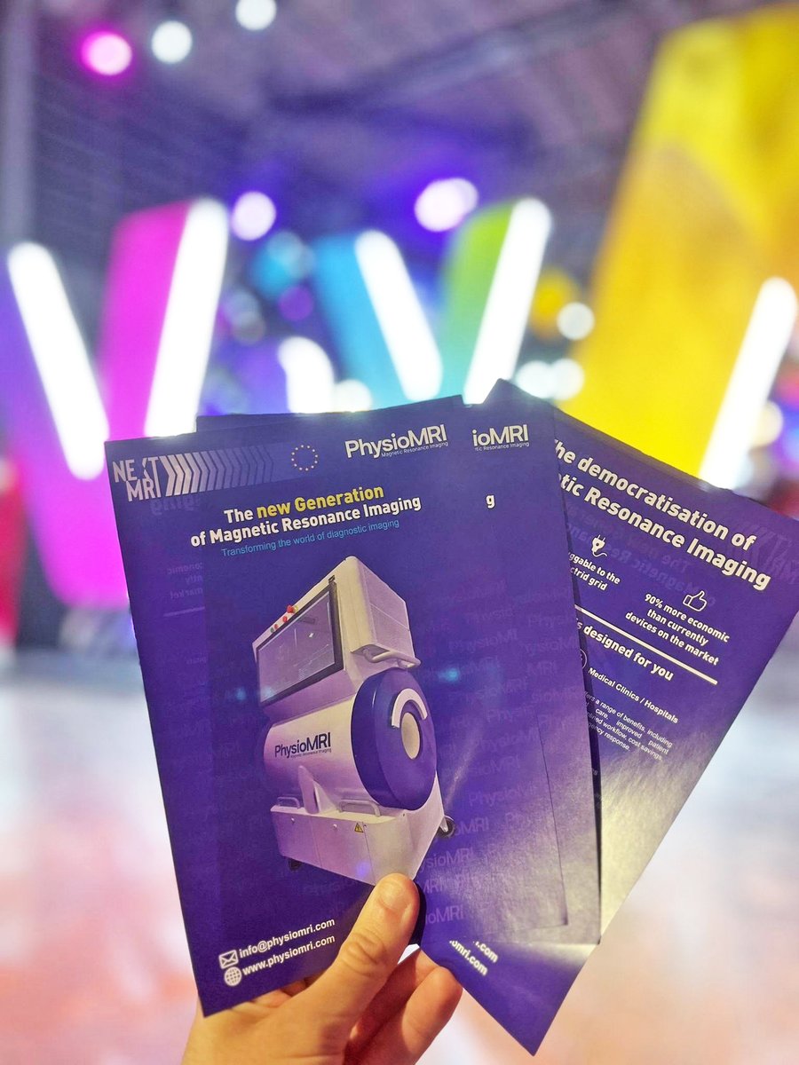 🚀PhysioMRI is already at VivaTech 2024 in Paris! Our presence at <a href="/VivaTech/">VivaTech</a>  2024 and Deeptech50 highlights the international recognition of our innovative MRI technology, named one of the top five tech projects in Europe. Visit us at the EuropaTech space from today until Friday.
