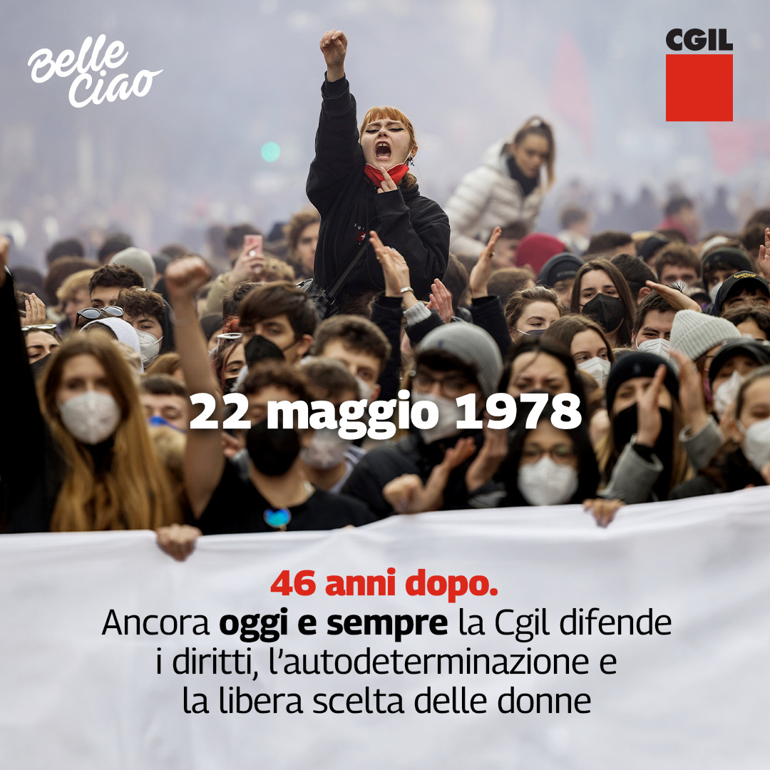 cgilnazionale's tweet photo. 🟥Le donne siano libere di scegliere, siano garantiti percorsi sicuri per l’interruzione di una gravidanza non desiderata. Obiettori e associazioni antiabortiste rimangano fuori da tutti gli spazi pubblici, nessuna violenza sulle donne.

Per questo ci siamo e ci saremo, sempre! https://t.co/1ssliZCVEW