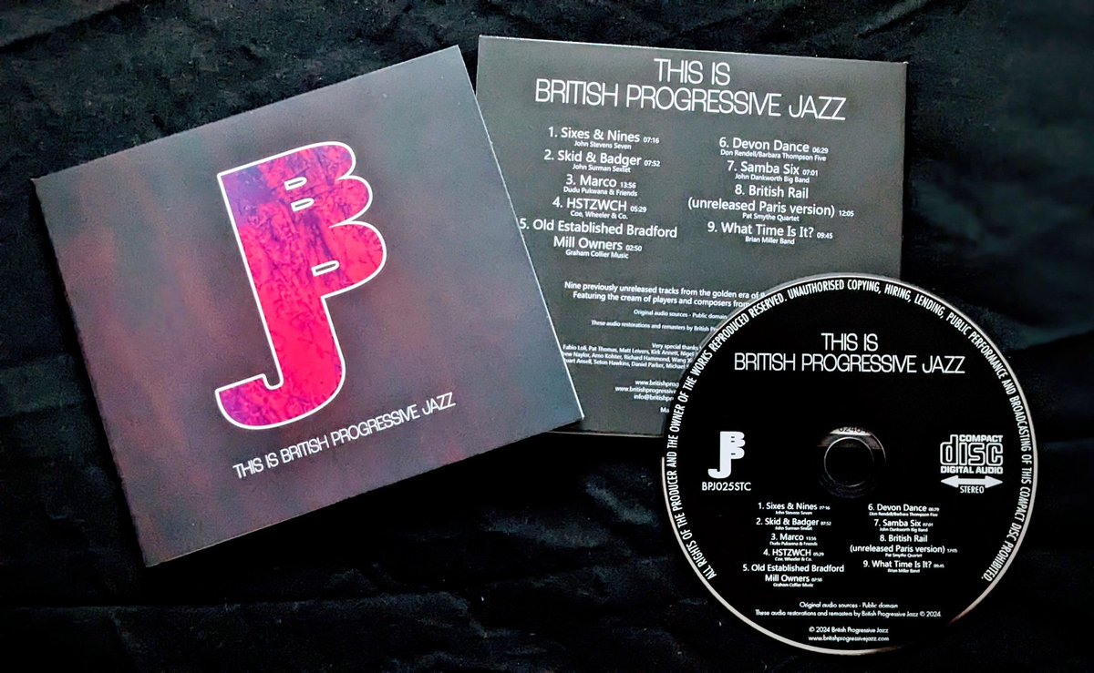 BritProgJazz's tweet photo. From Friday...
https://t.co/tmHgEhA8bw
https://t.co/2Ew1DQ7pC6
#DonRendell #KennyWheeler #AllanHoldsworth #GrahamCollier
#JohnStevens #PatSmythe #Jazz #JazzRock #JazzFusion #FreeJazz https://t.co/TKfnbsUWjo