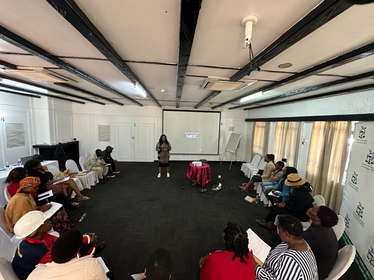 Yesterday, <a href="/ZELA_Infor/">Zimbabwe Environmental Law Organisation (ZELO)</a> hosted an impactful storytelling training for women environmental activists, women miners, and journalists. This training nurtured participants abilities to use their narratives as a catalyst for change. 

#storytelling #WCDI