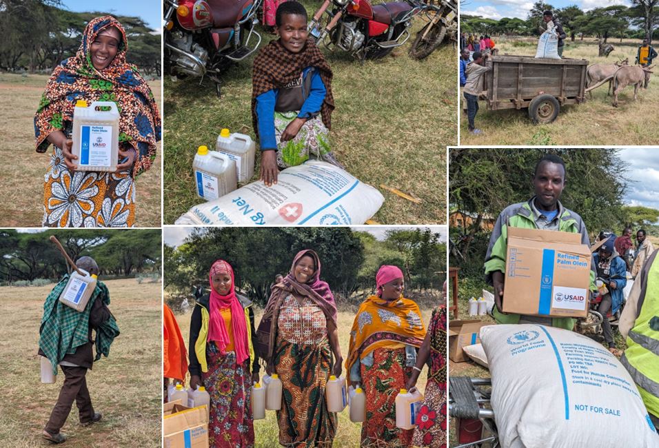 .@WFP 🇹🇿's second food 🥘 distribution to the communities affected by the #HanangLandslide is made possible by generous donations from @SWISSAID_Tz 🇨🇭 and @USAIDSavesLives 🇺🇸 Together, we're ensuring no one goes to bed hungry. #LeaveNoOneBehind #FoodSecurity #SDG2