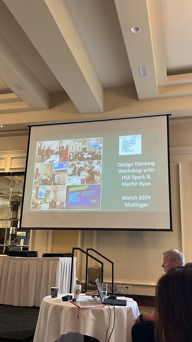 We have @ProgrammeSpark Head @JaredGormly sharing his thoughts on encouraging #frontlineinnovation & importance and impact of the same on our healthcare system & #patientsafety @SharonKennelly @DonalFitzsimons @ProgrammeSpark