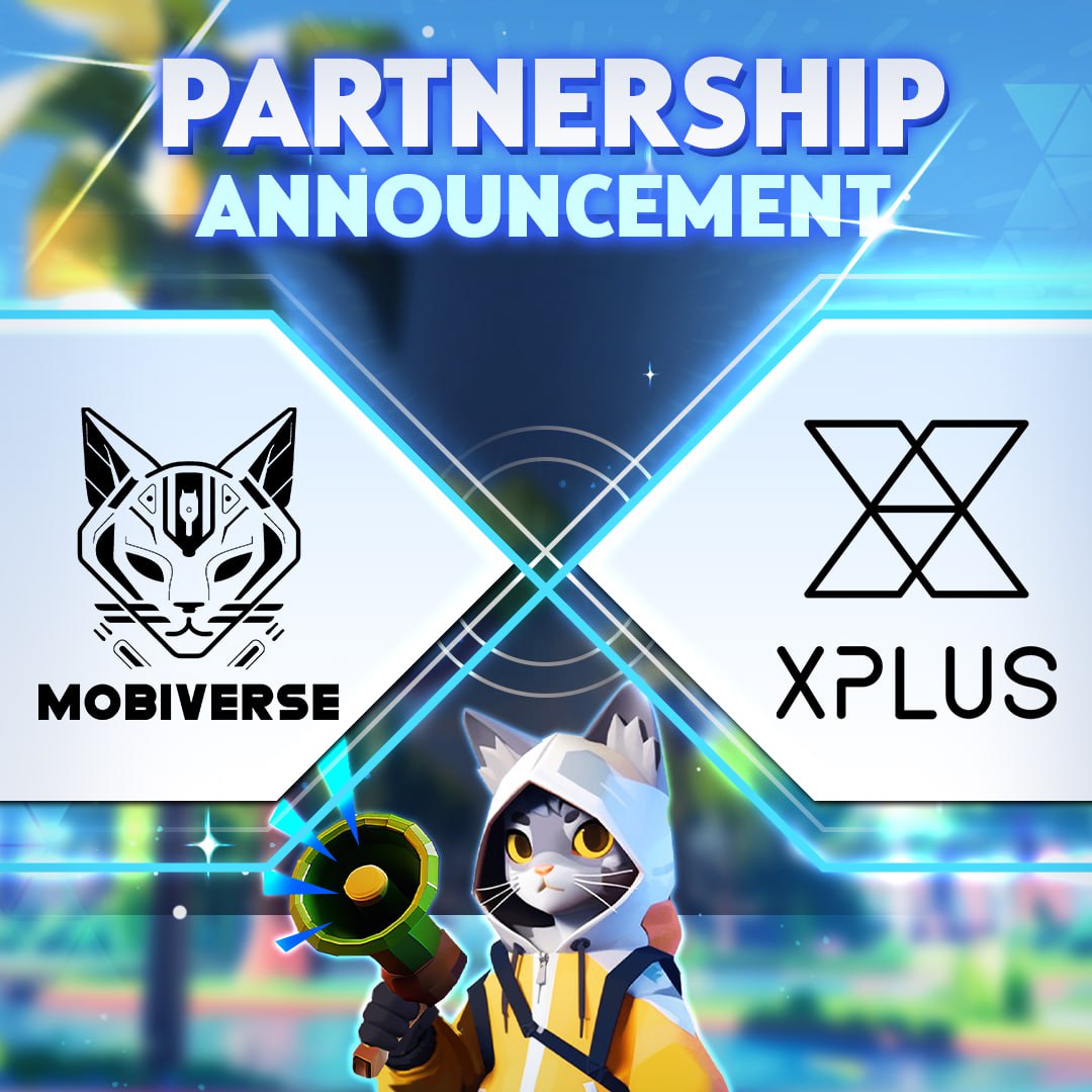 Mobiverse_game's tweet photo. [PARTNERSHIP ANNOUNCEMENT] Mobiverse x XPLUS 🤝

 🎮 Experience XPLUS now: https://t.co/Kf53NqYBcp

⭐ Mobiverse is thrilled to announce our new collaboration with @xplusio.

🔥 We'll have plenty of collab events coming up soon. Stay tuned and get hyped! 🚀

🍾 Together, we'll accomplish amazing feats on $TON.

#Mobiverse #XPLUS #Partnership #TON