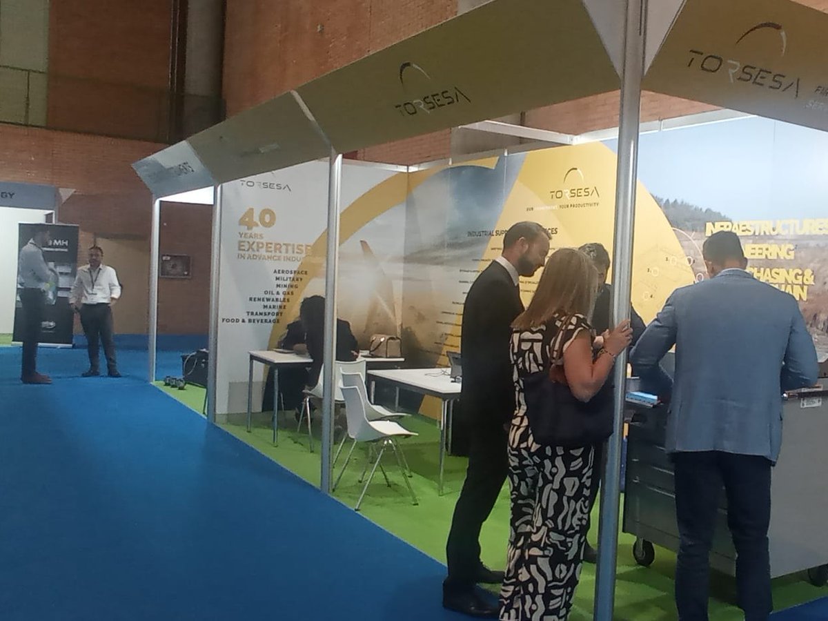 Torsesa's tweet photo. Durante @adm_sevilla hemos conectado con empresas y proveedores de la #industriaaeroespacial y defensa de España. A través de #B2BMeetingsy #networking discutimos innovaciones, oportunidades de inversión y fortalecimiento de relaciones estratégicas. @trade_andalucia #ADMSevilla24 https://t.co/QwE6Nkao81