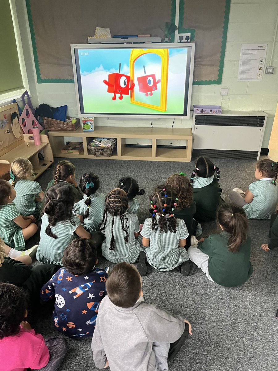 St Patrick’s nursery children loved watching Numberblocks and joining  in with the counting on National Number Day. <a href="/st_patricks/">St Patricks Primary</a>
