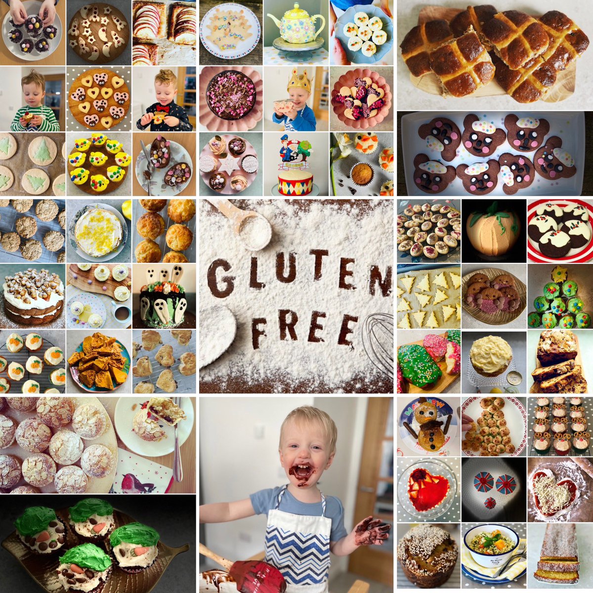 It’s #CoeliacAwarenessMonth. Did you know Coeliac disease affects at least 1 in 100 people in the UK & in Europe. Here are 100 #glutenfreebakes from @beckyexcell @bbcgoodfood @GFBlogger @jamieoliver  @Nigella_Lawson @janecdevonshire @bakewithstork @gbchefs @Coeliac_UK 💕 👩‍🍳 🍰