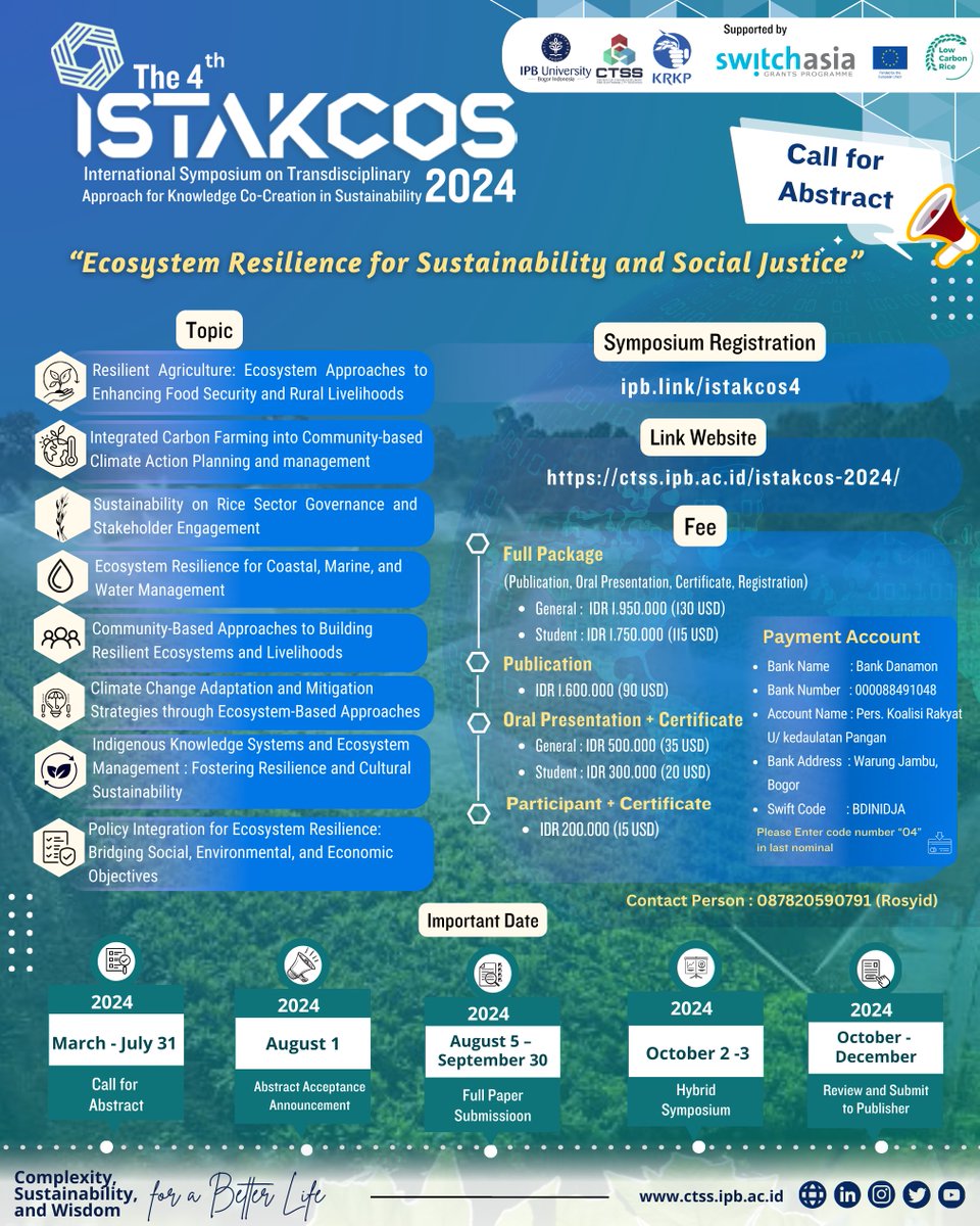 CTSS - IPB University tweet media