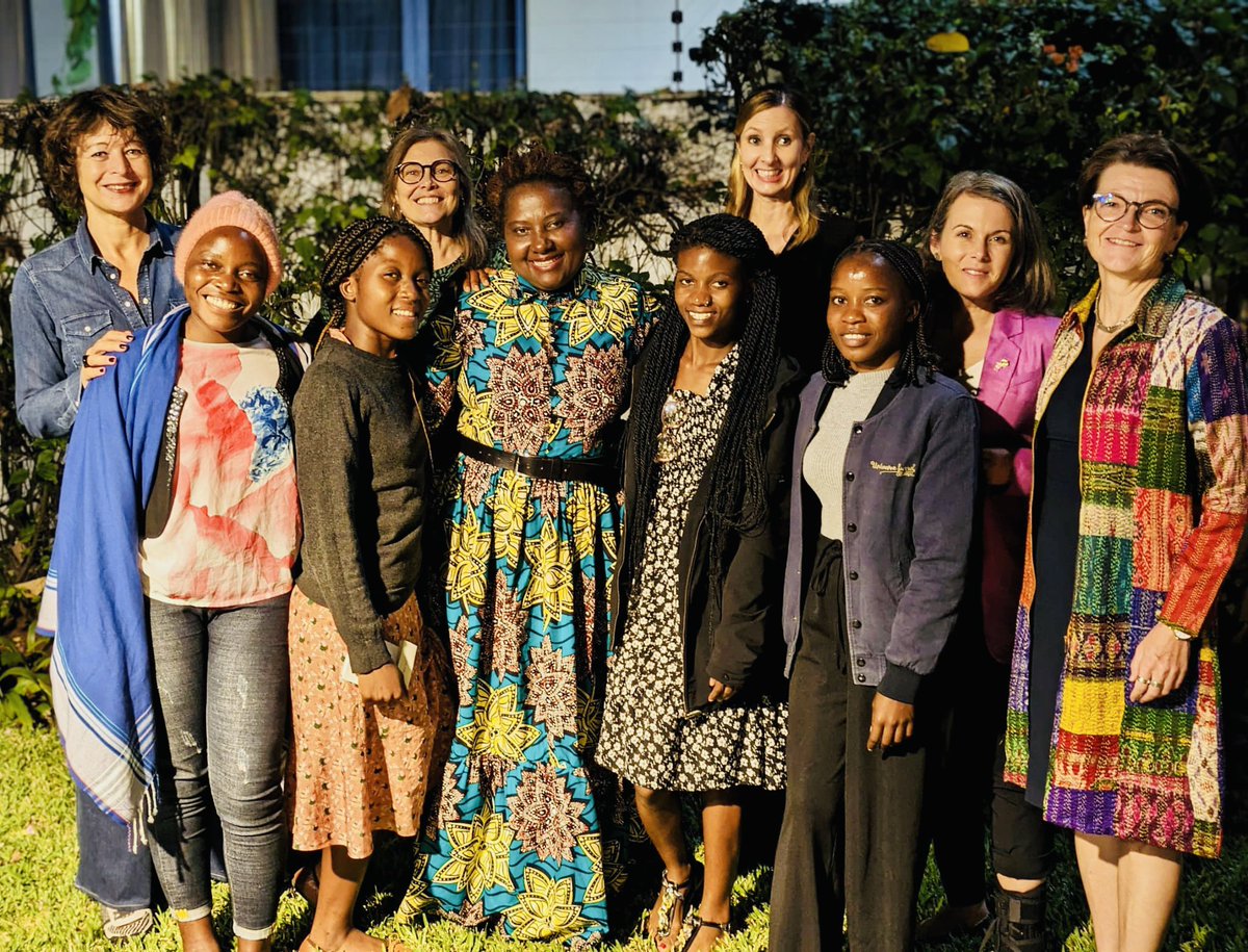 Thank you <a href="/MetteSunnergren/">Mette Sunnergren</a> &amp; @SwedeninMZ for hosting the 🇸🇪🇳🇱🇬🇧🇫🇮🇨🇦#AmbassadorForADay 🇲🇿for a fantastic conversation with Deputada Doutora Vitória Dias Diogo that reminded all of the Ambassadors to stay focused on our goals and not to let anything get in the way.  Inspirada! #AFD