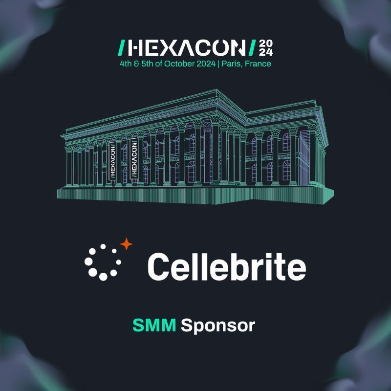 Cellebrite is a sponsor third year in a row! 

<a href="/CellebriteLabs/">Cellebrite Labs</a> focuses on vulnerability research and exploitation allowing law enforcement agencies to collect evidence via physical access vectors. 

They have a booth at #HEXACON2024, so you'll get a physical access to them!