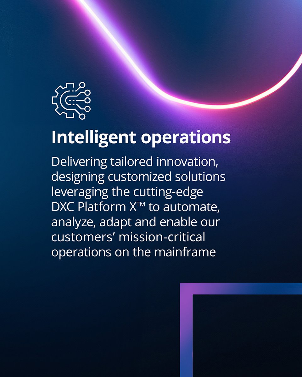 DXCTechnology's tweet image. DXC Technology has been recognized as a Leader and Star Performer in the latest Mainframe Services PEAK Matrix® Assessment 2024.
Read all about DXC Mainframe services: dxc.to/3K6eL0O
#WeAreDXC #MainframeServices #ThinkMainframeThinkDXC