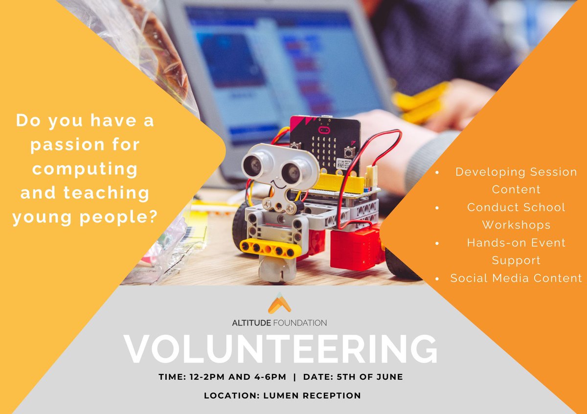 Join us for Volunteer Open Day on June 5th at The Lumen, Newcastle Helix! 🌟 Drop in from 12-2pm or 4-6pm to learn about our volunteer opportunities. Share with anyone interested! 🙌 📍 The Lumen 🗓️ June 5th 🕛 12-2pm & 4-6pm #VolunteerOpenDay #NewcastleHelix