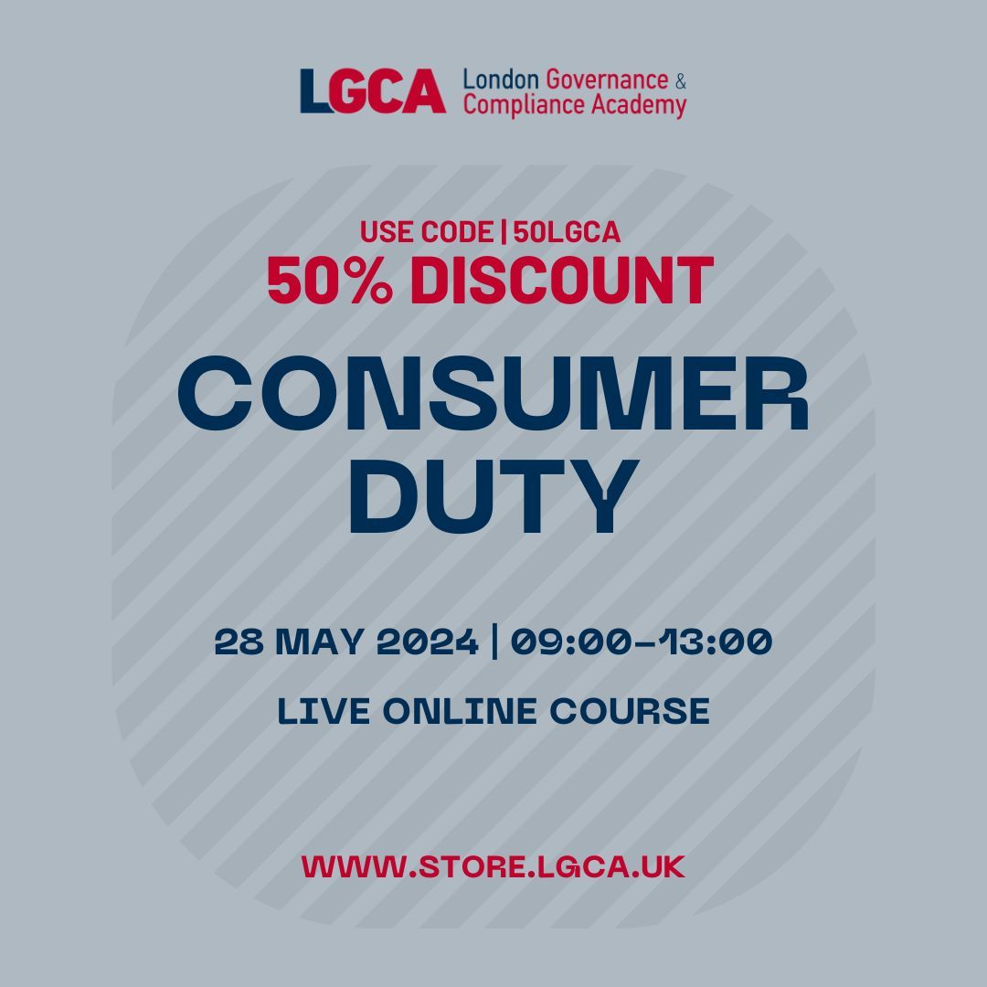 LGCA_UK's tweet photo. 📢 Discover the world of sanctions with our comprehensive training! 🌍

Join us for this essential training and gain a deep understanding of sanctions programs.

Special Offer: Get 50% off with code 50LGCA!

For More Information | https://t.co/1olPyNyNyg https://t.co/PXxB6I4TYf