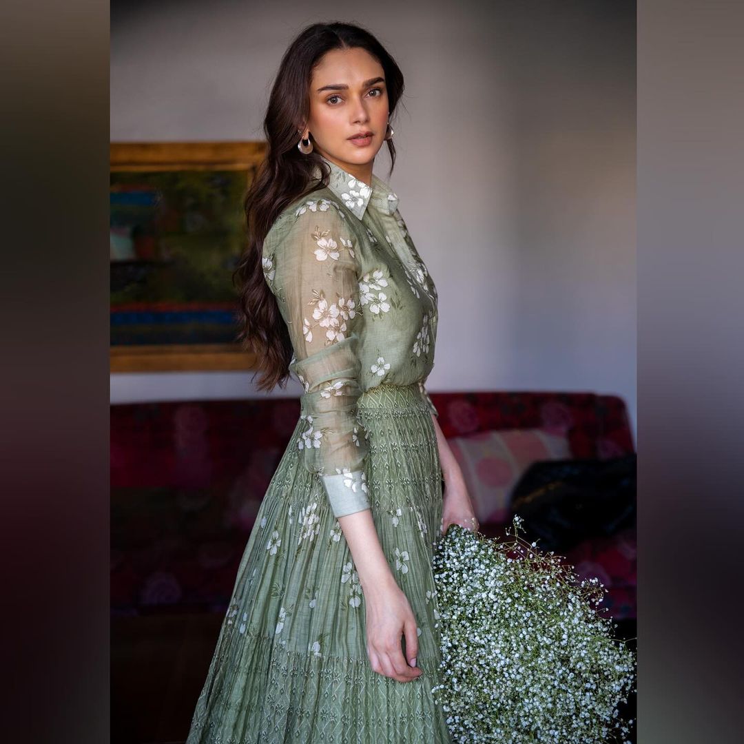 Gorgeous as always 💫 #AditiRaoHydari 💚 @aditiraohydari #Tollywood #MangoVideos