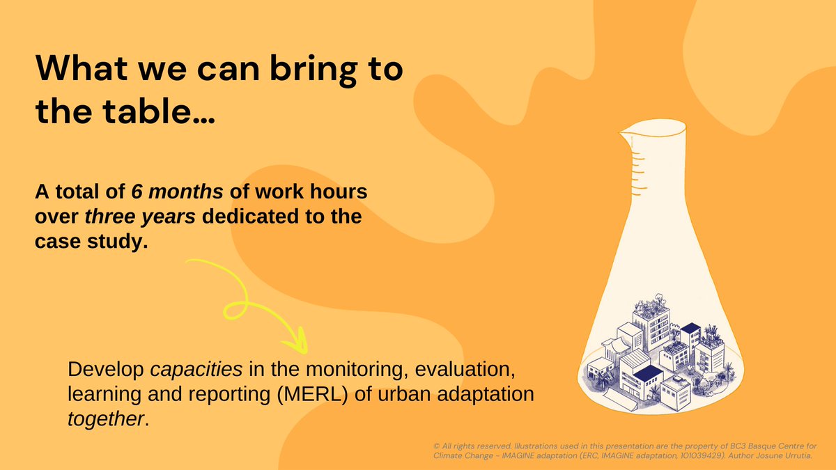 **DEADLINE MAY 31**  

🌍 We're selecting 12 cities to receive support in monitoring, evaluation, reporting, and learning (MERL) for adaptation🌟 

Watch our info webinar for more info🔗zoom.us/clips/share/Al…… 

Interested? Apply here: imagineadapt.bc3research.org/get-involved/
