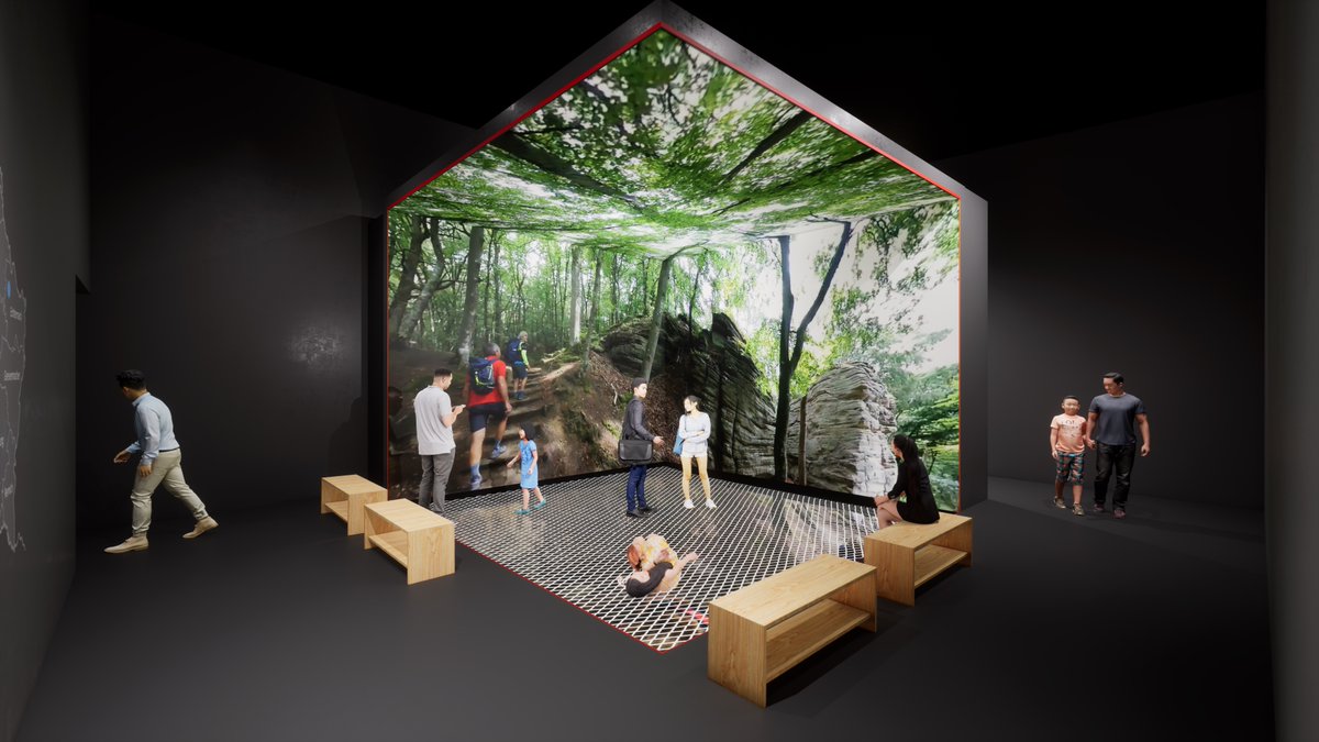 Would you like to immerse yourself in #Luxembourg's beautiful scenery? 🌳🏞️Dive into 'Act Three' of our Pavilion for a unique experience! Witness stunning landscapes and cultural sights that offer excitement and emotion. Discover 🇱🇺 in a new way! 🌟🎭🇱🇺 #Expo2025 #ExpoOsaka