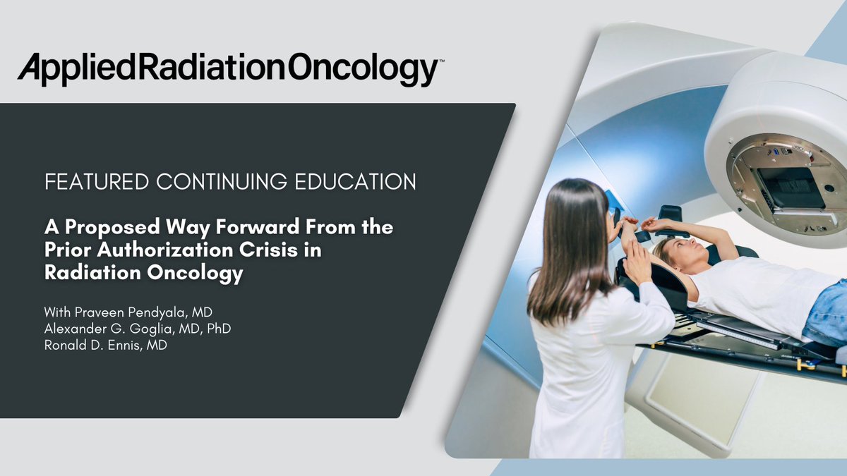 New Featured CE! 🔗 bit.ly/3K8qhZs '...there is valid concern that the current PA system has expanded its scope beyond medical waste and is now being used as a general cost-containment tool, particularly within specialties like radiation oncology.' #RadOnc #CE #MedEd