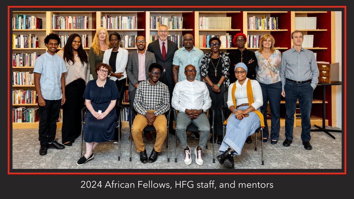 Earlier this month, HFG hosted the African Fellows Award Writing Workshop, to help develop scholars’ academic research and writing skills on violence-related topics. 

#HFGAfricanFellows #ResearchImpact