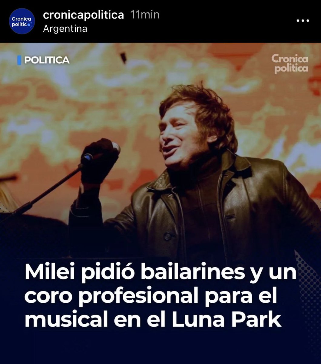 El problema no eran los recitales gratuitos sino que no lo llamaran a él.
