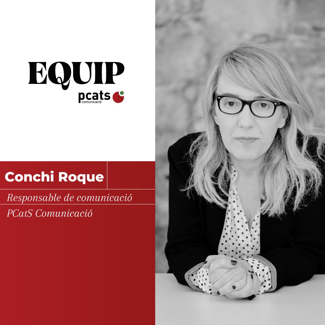 PcatsComunica's tweet photo. La @conchiroque és a #pcats des de 2013 com a responsable de comunicació.
És llicenciada en Periodisme per la UAB. La seva carrera lligada al món audiovisual: 13 anys a Barcelona TV en què va arribar a ser sotsdirectora del programa  ‘Telemonegal’, sotsdirectora durant 5 anys. https://t.co/FPRQX87cHl