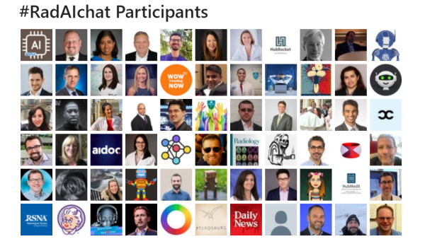 Connect with #AI experts and radiology colleagues!  Join the #RadAIchat tweet chat: 1st Wednesday of the month at 8pm Eastern Time @RSNA pubs.rsna.org/page/ai/blog/2… #ML #Radiomics #ArtificialIntelligence