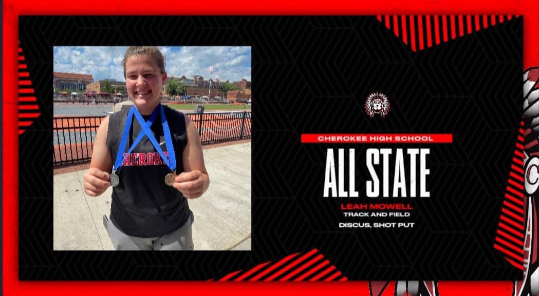 Our freshman girl thrower had 
2 All-State Performances in 
Discus &amp; ShotPut. 
🥈State Runner-Up in ShotPut. 
Great work this season!