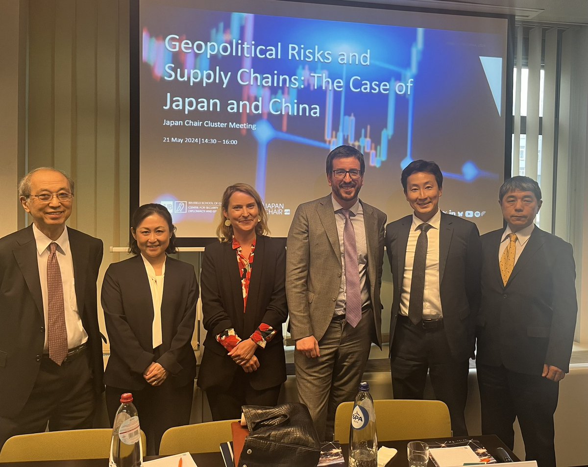 EPejsova's tweet photo. Great pleasure to have hosted colleagues from @RIETIenglish yesterday at @CSDS_Brussels for yet another insightful #JapanChair Cluster meeting! https://t.co/Iabh4fJLYn