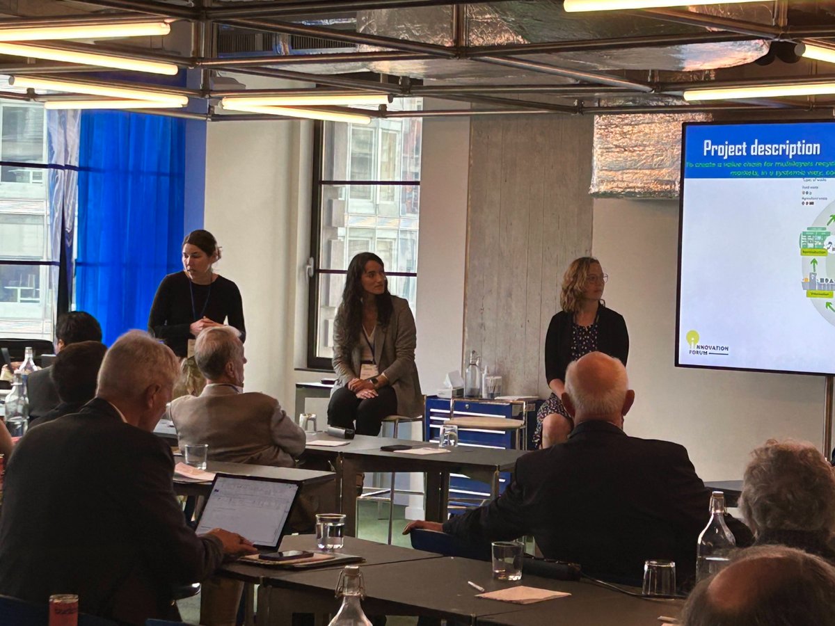 The Innovation Forum is taking place in Brussels and CIMPA could not miss it!

In a session on plastics recycling, moderated by Maria Vera Duran from <a href="/EuRIC_Recycling/">EuRIC</a>, the CIMPA project was introduced by Lucie Prins, from <a href="/TNO_Research/">TNO Research</a>, who highlighted the latest achievements.