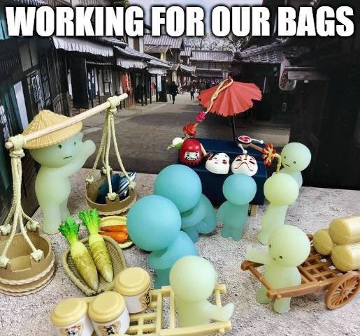 larry_filth's tweet photo. @free_electron0 $smiski working hard for your bags ser

just ape and chill https://t.co/zsPnG09pfs