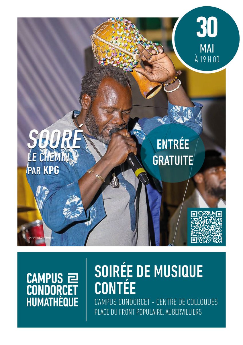 aubervilliers93's tweet photo. 🎵 Le @CampusCondorcet célèbre la communauté des devins-guérisseurs du #BurkinaFaso à travers l’exposition “Bugba, voir plus loin que le temps���.
➡️ Plus d'infos : https://t.co/vGezvLGKUj
#Aubervilliers #Culture #Exposition #CampusCondorcet #Bugba #TraditionsAfricaines https://t.co/g1m2qz4c00