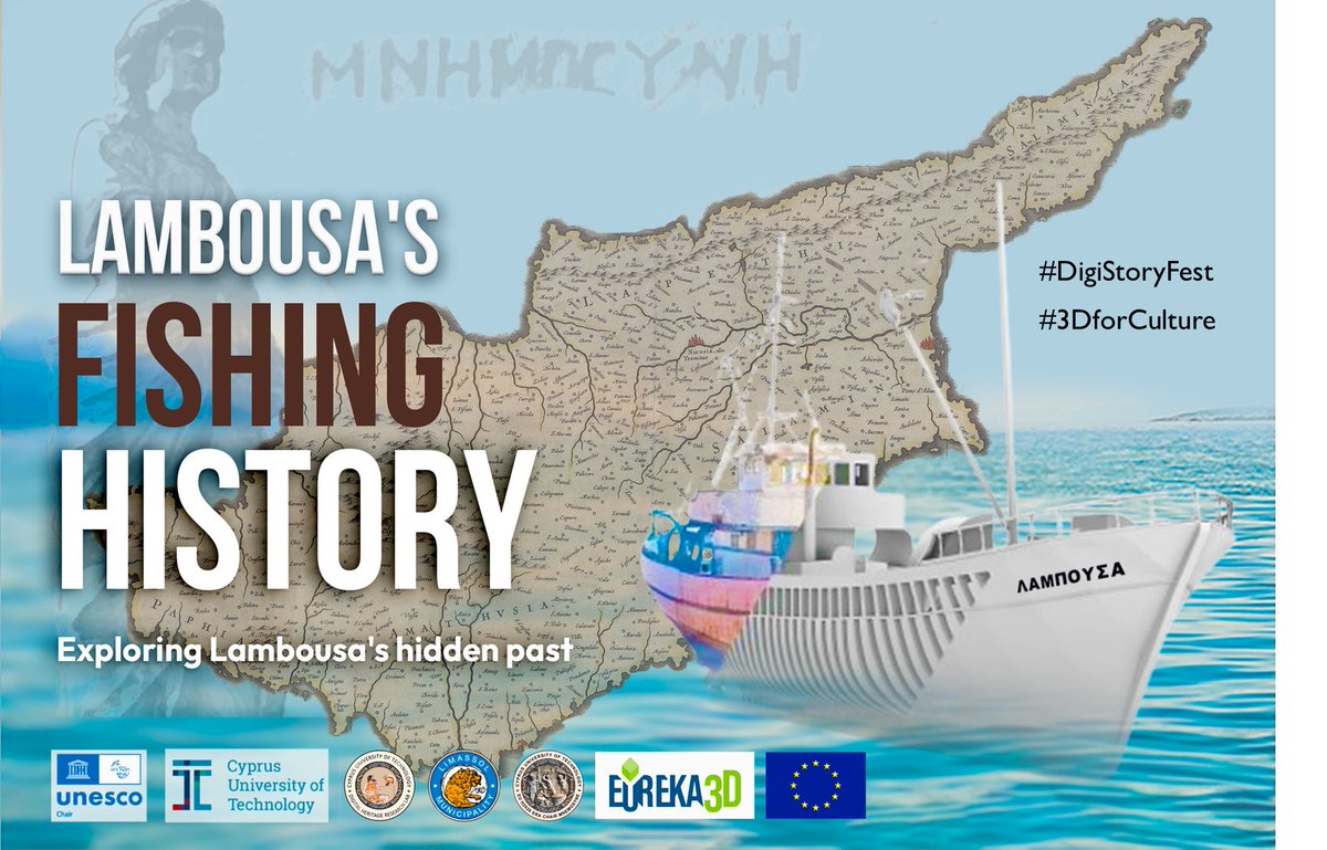 UNESCO_DCH_ERA's tweet photo. We presented today #DigiStoryFest @EuropeanaEU @DigicultEU #DigitalEU our results on the #eDocumentation #3DforCulture of #Lambousa Trawler #Municipality of #Limassol #Cyprus
#3DforCulture @UNESCO_DCH_ERA
π https://t.co/JxtbPsdvQT https://t.co/bZeLPOSPRT