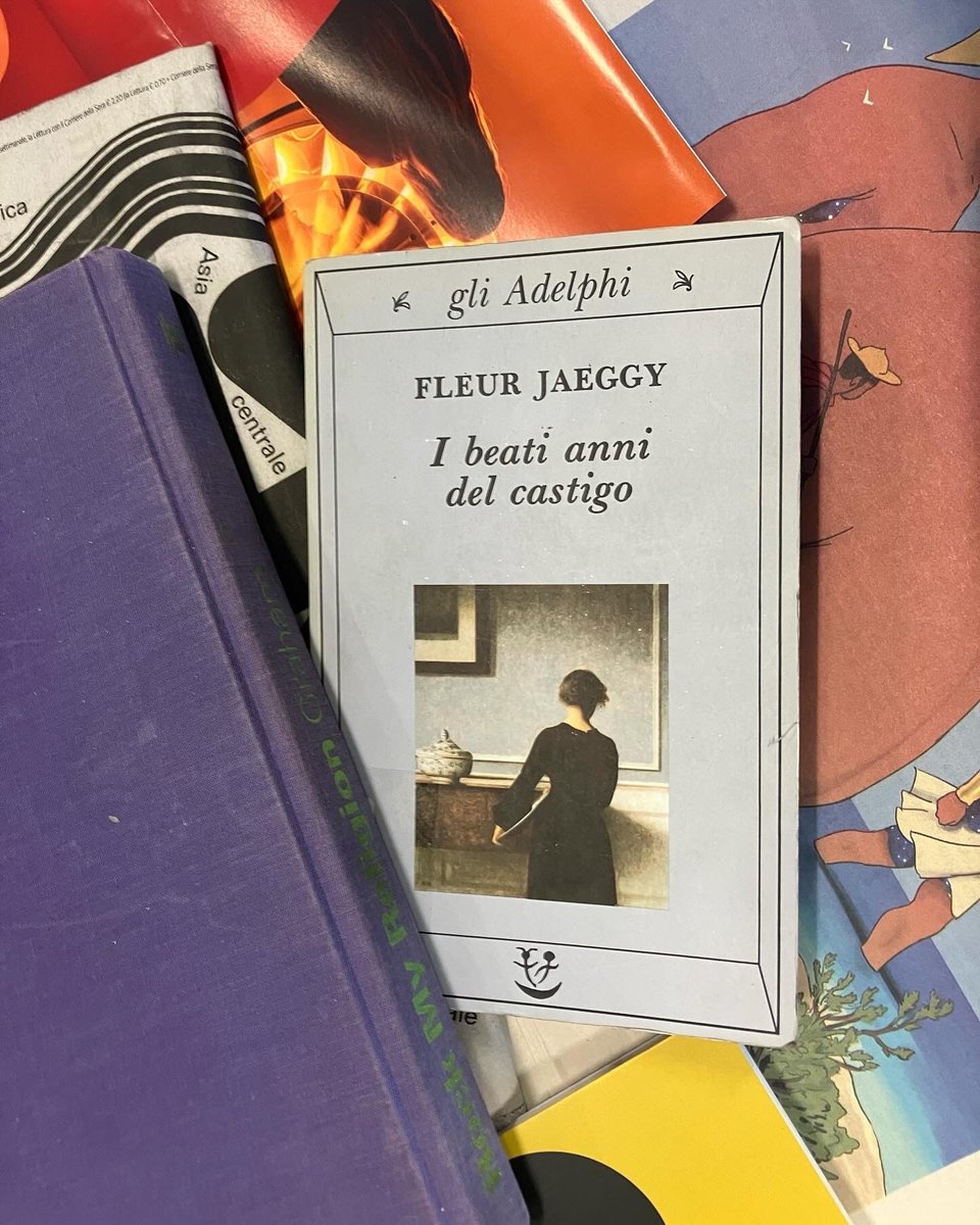 Ispirato a @chiara_valerio ho riletto #FleurJaeggy e ora mi ritrovo con le domande de #ibeatiannidelcastigo, che sono anche mie 👇 
@adelphiedizioni