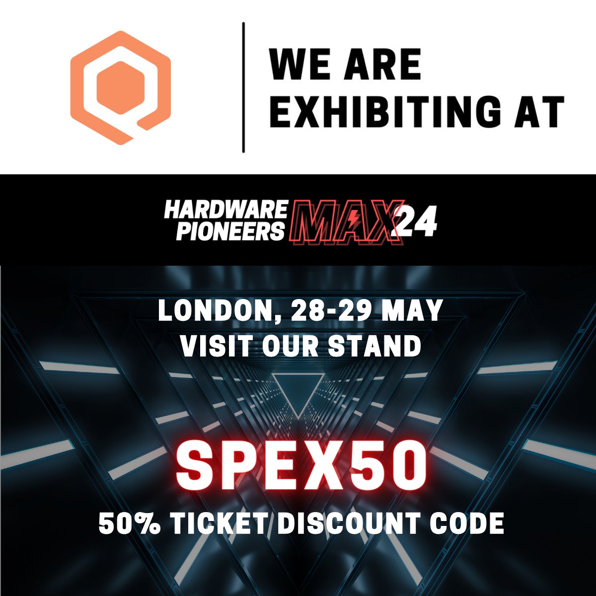 🤝Meet us in London at Hardware Pioneers Max!

On May 28th and 29th, we will demonstrate our platform, including new Analytics features.

📅 May 28-29th
🌍 The Business Design Centre (BDC), London
📍 Booth GF2

🔗Register to join: link.hardwarepioneers.com/spex24

#HWPmax24 #Qubitro #IoT