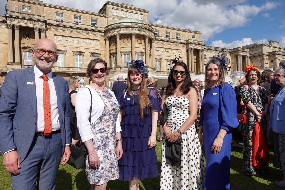BurnleyEmpire's tweet photo. This time last week our #BurnleyEmpire Trust Chair Sophie was honoured to attend the Royal Garden Party with @TheatresTrust to celebrate #CreativeIndustries. Here's a few more photo from the day 📸👑 

#TheatresTrust #TheatresAtRisk #Burnley #GardenParty https://t.co/Vz34YOsgiI