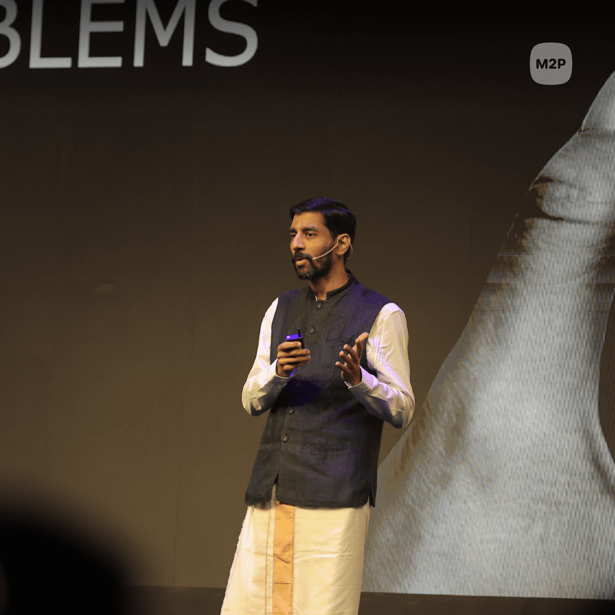 m2pfintech's tweet photo. Our Co-founder, Prabhu Rangarajan delivered a vibrant keynote session at AWS Summit Bengaluru.

He poured his insights on how M2P is revolutionizing Fintech and leading the charge as AWS's first customer, building a robust financial infrastructure for the future.

#AWSSummit #M2P https://t.co/1VuALaGDJK