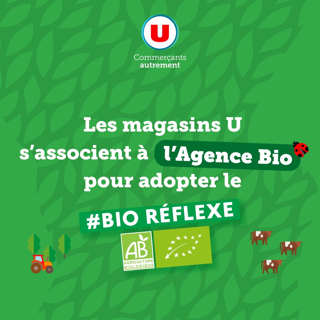 CooperativeU's tweet photo. Éteindre la lumière ✅
Fermer l’eau ✅
Consommer bio ⌛️
U est fier de réaffirmer son attachement à l’agriculture biologique avec @agence_bio , pour que le #BioReflexe entre dans le quotidien des Français ! 🌱

Et pour en savoir plus sur l'agriculture biologique et le Bio Reflexe ➡️https://t.co/KGABT60l5Y

#Bio #agriculture #local #AgenceBio