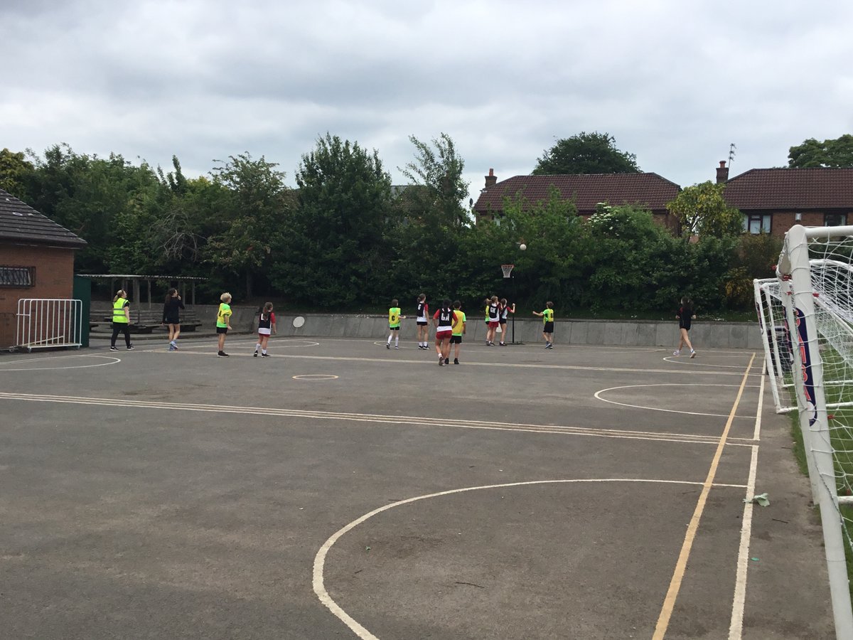 CeRainford's tweet photo. Rainford CE played a friendly netball match on Monday 20th May against @CorpusChristiCP .  The match was very competitive and all the children worked really hard, showing some good passing and team play. Rainford won 8-2.  Well done to all who took part.

@StHelensSG https://t.co/pkQs0TN60B