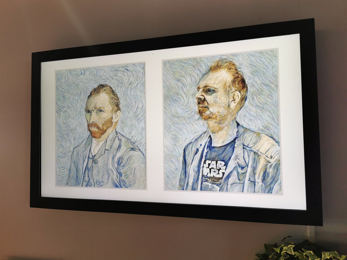 Se faire tirer le portrait façon Van Gogh, ça c'est fait 🤔 <a href="/Artify_fr/">ARTIFY</a> #VivaTech